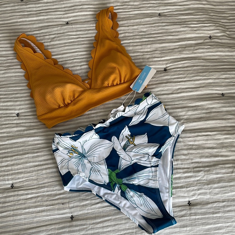 NWT Cupshe Highwaisted Bikini